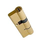 Bombin Cerradura Núcleo de cerradura AB cobre puro, cilindro 105mm, llave, puerta latón entrada antirrobo, núcleo una sola fila(2pcs 105(32.5-72.5))
