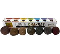 Bombitas Defumación Activada Siete Chakras Aroma Fragrances - 7 Bombitas de Incienso orgánicas - HOSTENATURA