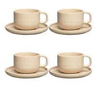 BON Taza de Té Juego de 4 Beige