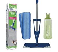Bona Spray Mop Premium para Suelos Laminados y Superficies Duras, 2x recambio mopa de microfibra lavable