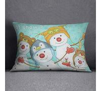 Bonamaison, Fundas de almohadones Decorativos, Funda de cojín, Poliéster y algodón, 35x50 cm - diseñado y Fabricado en Turquía
