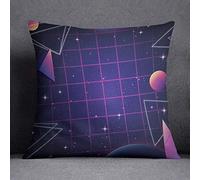 Bonamaison, fundas de almohadones decorativos, Funda de cojín, Poliéster y algodón, 45X45 cm - diseñado y fabricado en Turquía TREYS100076