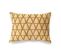 BonaMaison Fundas para Cojínes, Tonos Marrones Funda de Almohada para Sofá Coche Silla Oficina Cama Decorativa Moderna Decoración del Hogar, 45x60 Cm - Diseñado y Fabricado en Turquía