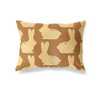 BonaMaison Fundas para Cojínes, Tonos Marrones Funda de Almohada para Sofá Coche Silla Oficina Cama Decorativa Moderna Decoración del Hogar, 35x50 Cm - Diseñado y Fabricado en Turquía