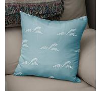 BonaMaison Fundas para Cojínes, Verde neón y Humo Funda de Almohada Elegante y Suave para Sofá Coche Moderna Decoración del Hogar Habitación, 43x43 Cm - Diseñado y Fabricado en Turquía