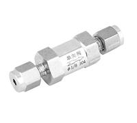 Bonbela Válvula de Retención de Acero Inoxidable 304, Rosca Hembra BSPP | Para Tuberías de Agua, Petróleo y Gas, Resistente a Alta Temperatura y Presión, Opciones de 1/8, 1/4 y 3/8 de pulgada.