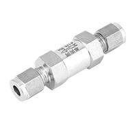 Bonbela Válvula de Retención de Acero Inoxidable 304, Rosca Hembra BSPP | Para Tuberías de Agua, Petróleo y Gas, Resistente a Alta Temperatura y Presión, Opciones de 1/8, 1/4 y 3/8 de pulgada.