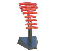 Bondhus Juego de 8 llaves T 13189-13189 Punta bola con base