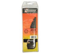 Bondhus hexagonal juego de llaves Hexagonal Tamper Resistant htr6 M Métricas Set 6 piezas 48386