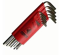Bondhus HLX15MML BRITEGUARD - Juego de llaves hexagonales de 1,27 mm-10 mm, 17195, acero de alto par de torsión de precisión PROTANIUM