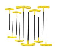 Bondhus KS Tools 13138 - Juego de mangos hexagonales en T con cabezal de bola BTX10 (10 piezas)
