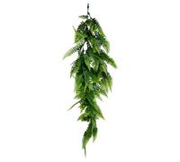 BONERVA | Planta Artificial Colgante Helecho | Planta Artificial para decoración y paisajismo | 1 Unidad | Flor Artificial Decorativa para hogar o jardín