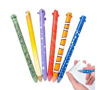 Bonitos Bolígrafos Borrables 6 Piezas De Papelería De Escritura Forma