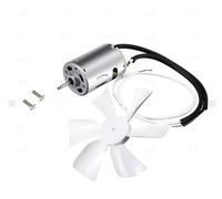 BONKZEBU Aspa de Ventilador de Ventilación para RV de 6 Pulgadas con Potente Motor, Circulación de Aire Eficiente para RV, Camping, ABS Blanco, Diseño Duradero, 1 Unidad (Aspa del ventilador de