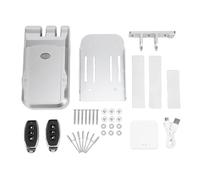 BONKZEBU Cerradura de Puerta Electrónica sin Llave, Cerradura Inteligente WiFi con Control Remoto Aplicación Móvil Desbloqueo Cerrojo Antirrobo, para Seguridad del Hogar