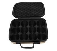 BONKZEBU Contenedor de Huevos para Exteriores de 12 Rejillas, Portador de | Tenedor portátil del huevo, contenedor del huevo a prueba de golpes con la espuma de EVA para acampar, comida campestre,