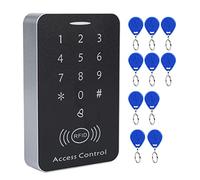 BONKZEBU de Control de Acceso a Puertas con Teclado, Capacidad para 1000 | Controlador de cerradura de puerta con teclado de contraseña para oficina, hogar, 1000 usuarios, lector de tarjetas de