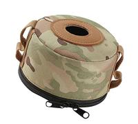 BONKZEBU Mini Funda Protectora Universal para Tanque de Gasolina con Correas Laterales para Acampar Al Aire, Hecha de Tela Oxford (Lata Plana pequeña)