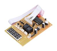 BONKZEBU Tablero de Control de Temporizador de Moneda de 4 Dígitos de Repuesto Control de Temporizador de Reloj para Lavadoras, Secadoras, Sillones de Masaje, Tablero de de de 12 V CC (Panel de