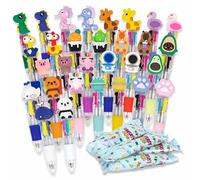 BONNYCO Boligrafo Multicolor Pack de 30 Regalos Cumpleaños Niños Colegio