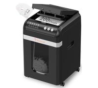 Bonsaii Trituradora de Papel con Alimentación Automática 200 Hojas, Micro-Corte P-4, 60 Min Continuo, Bajo Ruido, Ahorro Energía, Contenedor 31L, Modo Manual para Tarjetas, Ideal para Oficina, C283-A