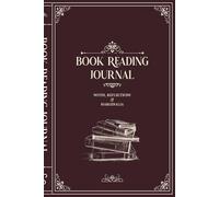 Book Reading Journal: 64 Reviews, For book lovers and Book Tracking - 6 X 9, Mulberry