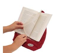 BOOK SEAT The Atril para Libro, diseño en Forma de Saco, Color Rojo