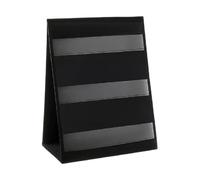 Bookmark Holder Display - Organizador de pegatinas de 3 niveles, doble cara | Book Mark Storage Rack for Vendors Homeowners Artists Writers Craft Fair Retail Store Trade Show Home Office Studio
