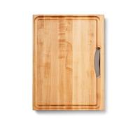 Boos Block Tabla Cortar con Recipientes - Reversible - 38,1 x 35,6 x 5,7 cm