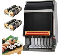 BOOZXCV Máquina automática para Cortar Rollos de Sushi (8/10/12 Piezas), cortadora Multifuncional con Cuchilla Afilada, Ahorra Tiempo y Esfuerzo, Ideal para restaurantes (8slices)