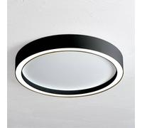 Bopp Aura lámpara LED de techo Ø 40cm blanco/negro