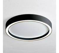Bopp Aura plafón LED Ø 30cm blanco/negro