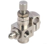 Boquilla atomizadora compacta de acero inoxidable con mecanismo antigoteo integrado para una entrega estable de la niebla (A)