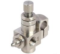 Boquilla atomizadora compacta de acero inoxidable con protección antigoteo integrada para un desarrollo uniforme de la niebla (D)