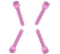 Boquilla de alúmina para soplete de soldadura, Tazas de cerámica consumibles for tamaños múltiples antorcha soldadura por arco argón QQ-150/QQ-350/QQ-500