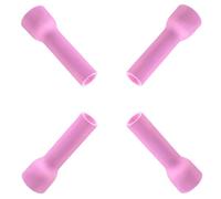 Boquilla de alúmina para soplete de soldadura, Tazas de cerámica consumibles for tamaños múltiples antorcha soldadura por arco argón QQ-150/QQ-350/QQ-500