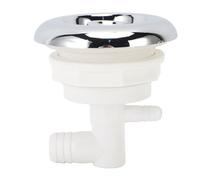 Boquilla de Chorro de Masaje de Spa, Apariencia Mancha Ajustable Acero Inoxidable y Boquilla de Chorro de Piscina de Agua de Agua de PVC, Diseñada para la Bañera de Spa y el Uso