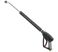 Boquilla de lavado a presión, máquina de limpieza de alta presión Limpiador de cobre de varilla larga 280bar/4000psi Extensión de lanza de pulverización (C)