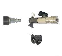Boquilla de lavado de alta presión de 1/4 pulgadas de acero inoxidable de conexión rápida para Karcher K2-K7 Limpieza Patio Decking Entrada Herramientas de jardín 2320psi Max (D)