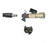 Boquilla de lavado de alta presión de 1/4 pulgadas de acero inoxidable de conexión rápida para limpieza Karcher K2-K7 2320psi(B)