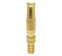 Boquilla de manguera de jardín de aleación de aluminio, cabezal de pulverización ajustable de alta presión para lavado de autos y plantas de riego, conector rápido de inserción directa, pulverizador