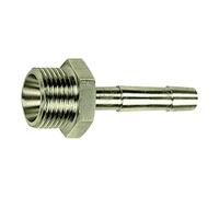Boquilla de manguera de rosca, R 3/4 a. para manguera LW 19, SW 32, acero inoxidable 1.4571, presión de trabajo máx. 60 bares, temperatura de funcionamiento Máx. 150 °C.