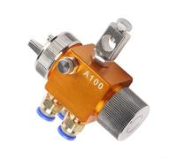 Boquilla de pulverización automática A-100 para máquinas blister de vacío, boquilla de acero inoxidable y aguja para pinturas a base de agua, presión de aire ajustable de 2,5 a 3,(1,3 mm)