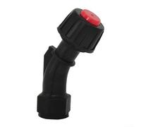 Boquilla de pulverización para pulverizador a presión, accesorio de riego de jardín de un solo agujero con diseño ergonómico para iones de plantas y riego, construcción de plástico
