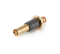 Boquilla de riego ajustable de latón brass soft, chorro regulable de