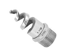 Boquilla en Espiral de Rosca Macho de Acero Inoxidable, Accesorios de Riego Antiobstrucción, Estructura Compacta de 1/4 a 1 Pulgada, Amplia Gama de Usos (-1011200317515)