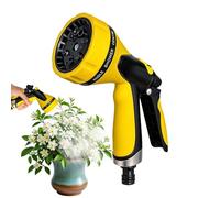 Boquilla Manguera Jardín | ABS 10 Modos Ajustables Riego | Pistola Antideslizante Multichorro, Riego Plantas Césped, Lavado Coche, Ducha Mascotas, Accesorio Exterior Patio Jardín | Uso Exterior