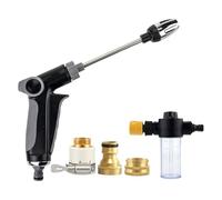 Boquilla Para Manguera De A Presión Rociador Ligero | Pulverizador De Alta Presión Para Manguera Agua Para Lavado De Coches, Grifo, Limpieza De Exteriores, Jardín, Césped Y Riego