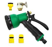 Boquilla Para Manguera De Agua | Ajustable Y Compacto Resistente Al Óxido - Pulverizador Con Boquilla Para Manguera De Jardín | Para Lavar Coches, Regar, Limpiar Piscina, Jardín, Patio Trasero, Exteri