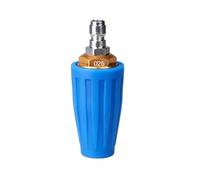 Boquilla Turbina Rotativa 4000 PSI For Hidrolavadora, Conexión Rápida 1/4" | Aleación aluminio y acero inoxidable, carcasa ABS, ladrillo hormigón vinilo, caudales 025 035 040